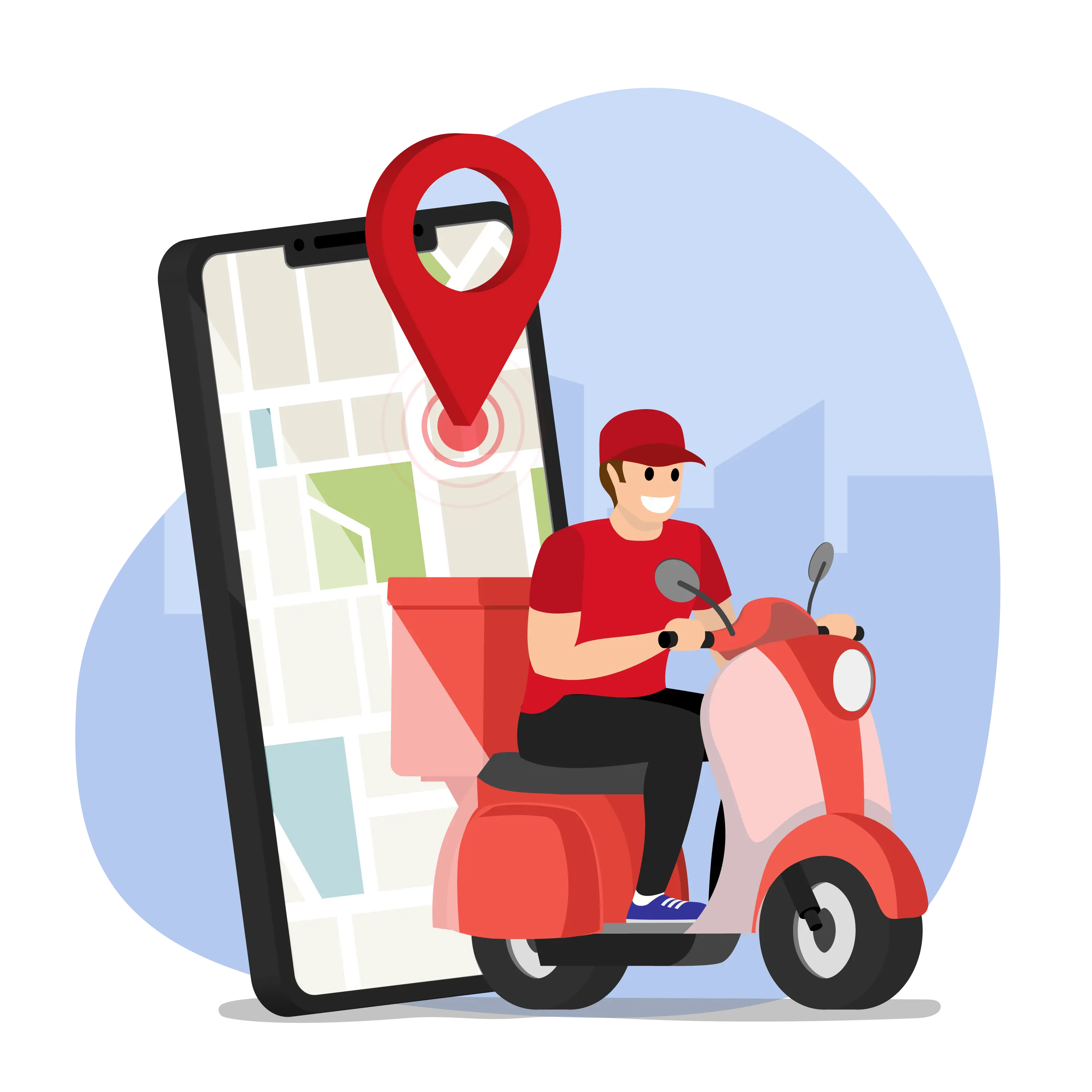 Delivery Illustration